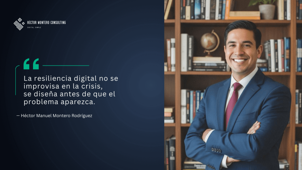 Resiliencia digital empresarial-Héctor Manuel Montero Rodríguez